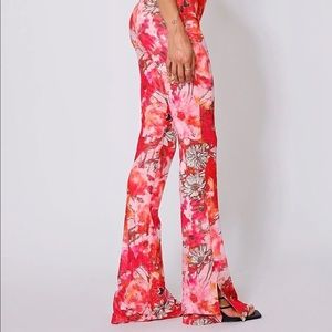 NWT Clem Pant Red Floral